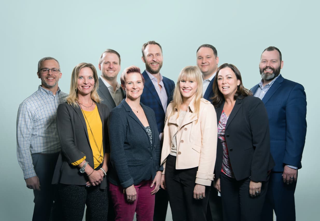 Group picture of PURE Programs team